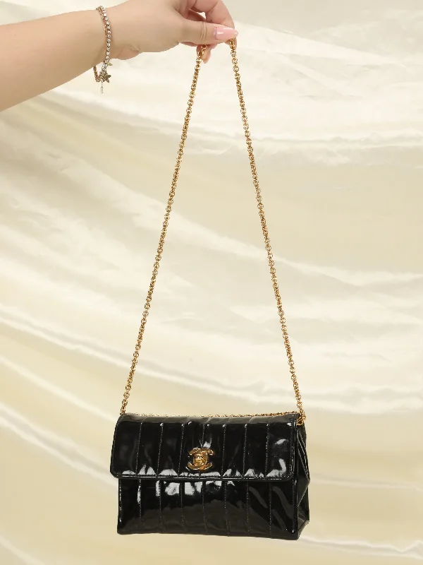 Chanel Patent Vertical Mini Bag