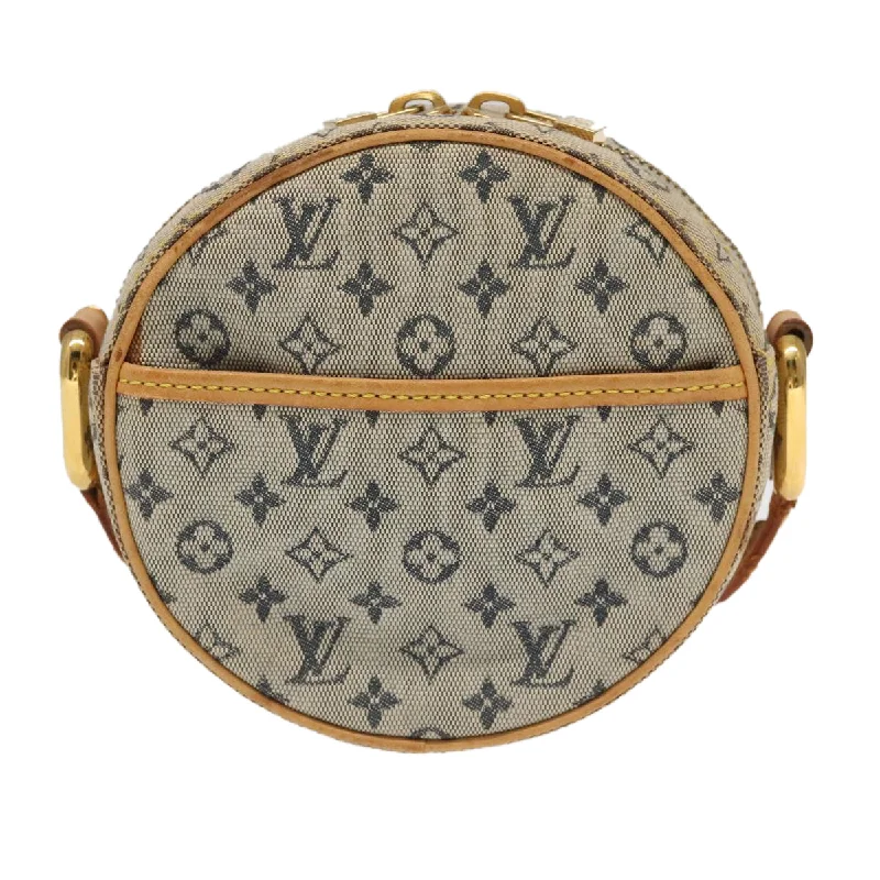 Shoulder bags with floral embroidery for detail -Louis Vuitton Jeanne  Canvas Shoulder Bag (Pre-Owned)