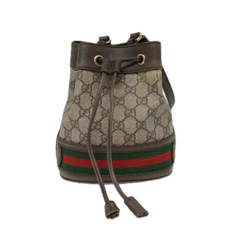 Shoulder bags with playful patterns for fun -Gucci  Canvas Shoulder Bag (Pre-Owned)