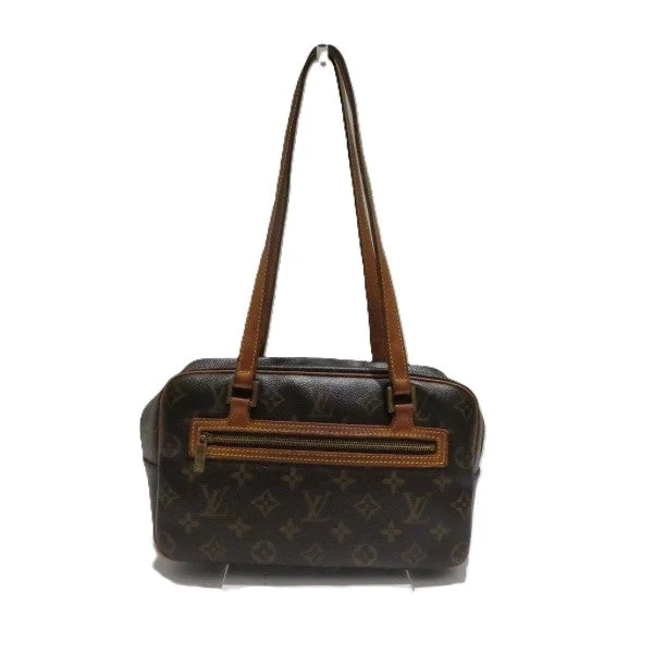 Shoulder bags with bold text for statements -Louis Vuitton Monogram Cite MM Shoulder Bag