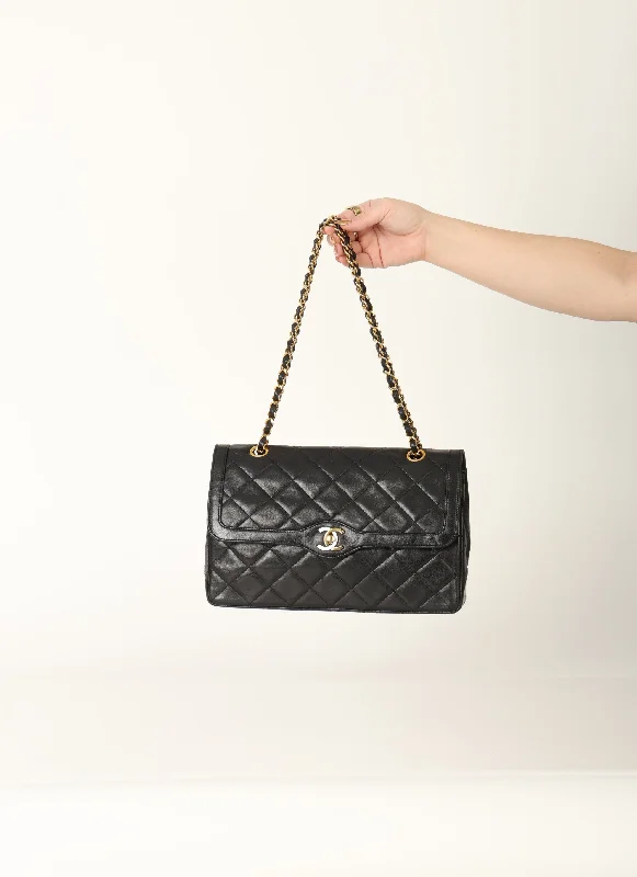 Chanel 1989 Lambskin Paris Double Flap