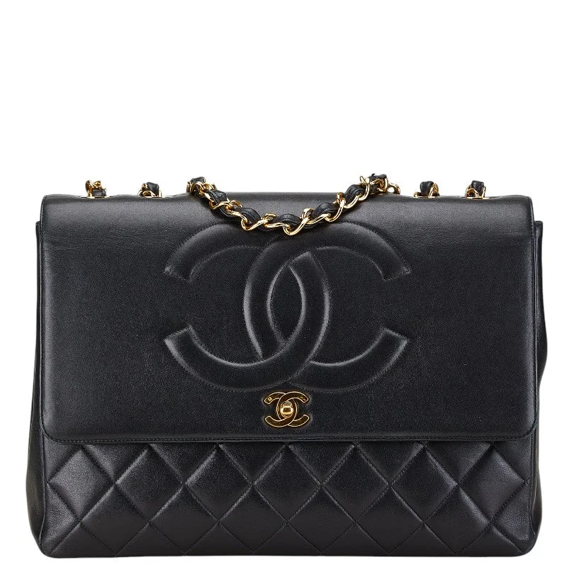 Shoulder bags with bright accents for pop -Chanel Matelasse Coco Mark Chain Shoulder Bag