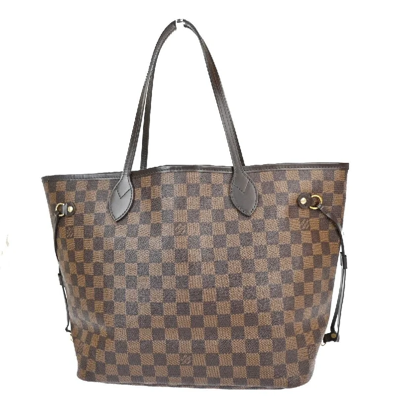 Shoulder bags with fun slogans for personality -Louis Vuitton Neverfull Mm  Canvas Shoulder Bag (Pre-Owned)