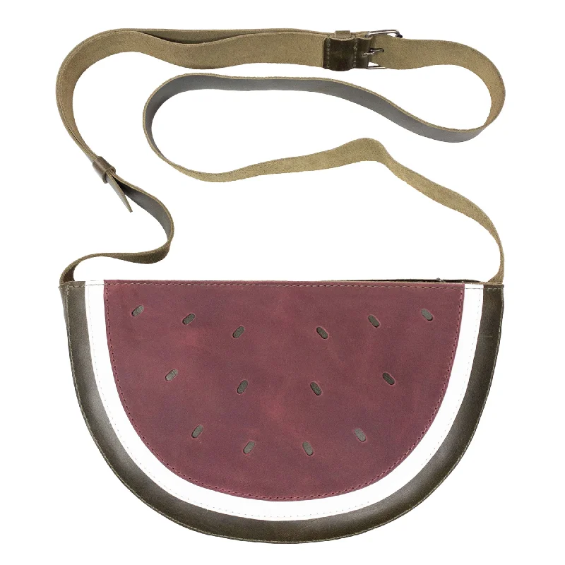 Watermelon-Shaped Shoulder Bag