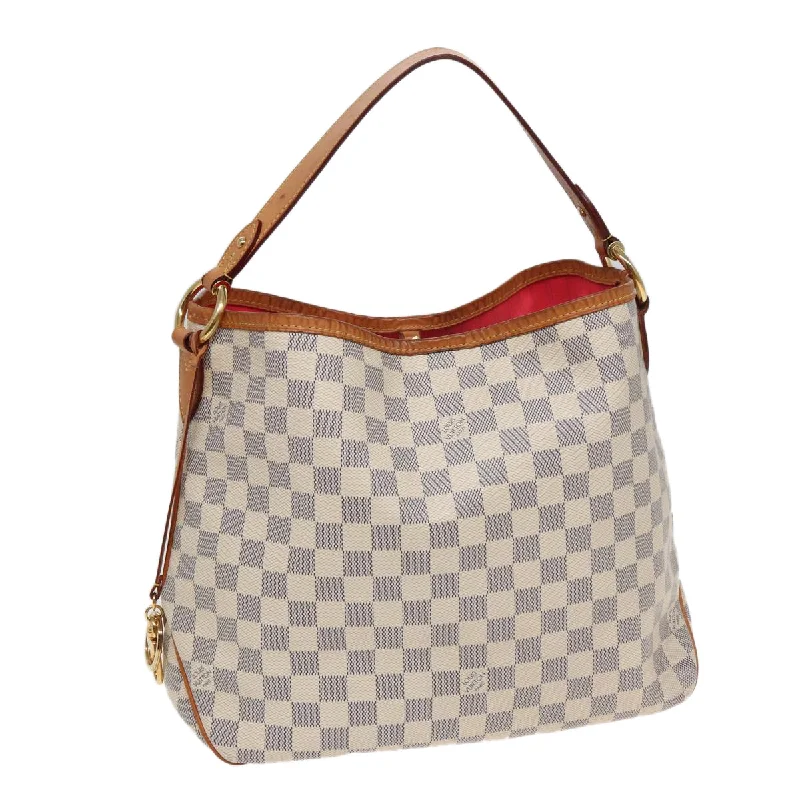 Shoulder bags with structured shapes for class -Louis Vuitton Deful  Canvas Shoulder Bag (Pre-Owned)