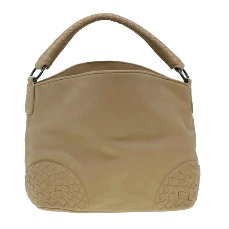 Shoulder bags with adjustable straps for comfort -Bottega Veneta Intrecciato  Leather Shoulder Bag (Pre-Owned)