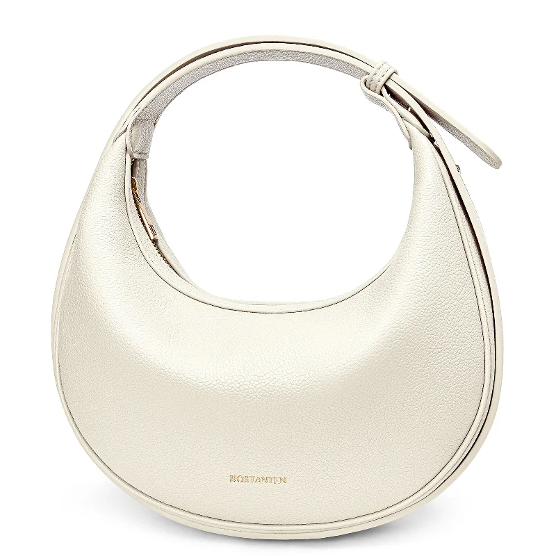 Shoulder bags with soft leather for luxury -Kweli Crescent Moon Clutch Handbag