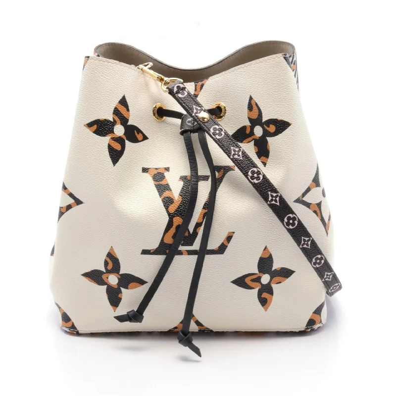 Shoulder bags with neutral leather for elegance -Louis Vuitton NeoNoe Monogram Giant Jungle Bag