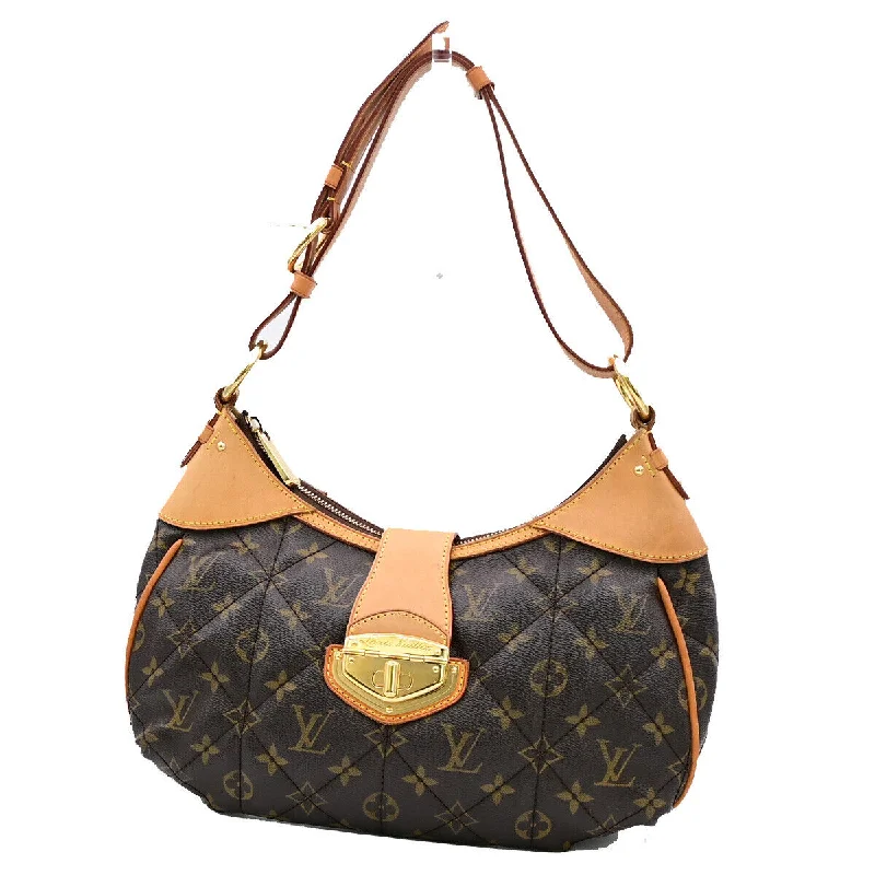 Shoulder bags with rustic leather for charm -Louis Vuitton City  Canvas Shoulder Bag (Pre-Owned)