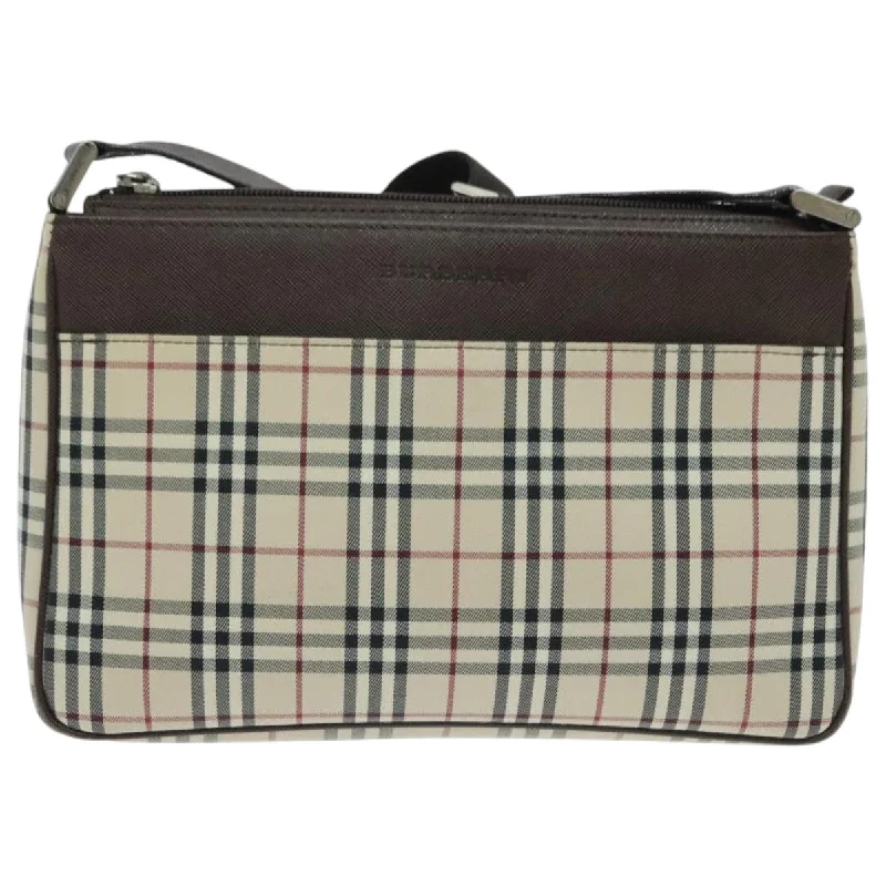 Shoulder bags with polka dots for fun -Burberry Nova Check  Canvas Shoulder Bag (Pre-Owned)