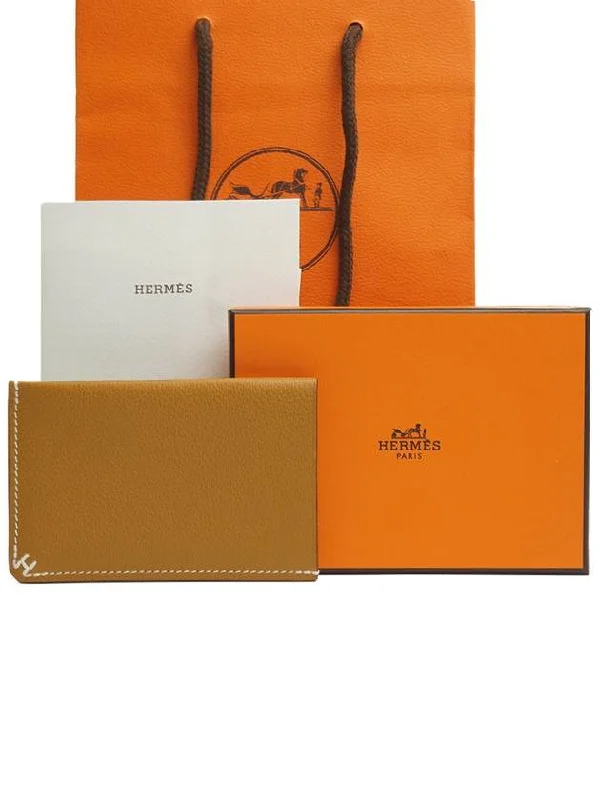 Card Wallet H Sellier 3CC CARAMEL Evercolor Full Set