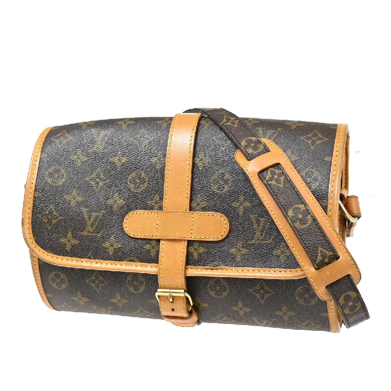 Shoulder bags with seasonal prints for holidays -Louis Vuitton Marne  Canvas Shoulder Bag (Pre-Owned)