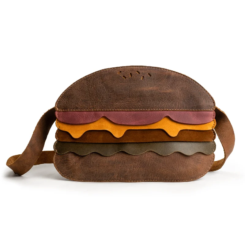 Burger-Shaped Shoulder Bag