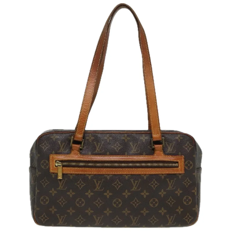 Reversible shoulder bags offering two chic looks -Louis Vuitton Cité  Canvas Shoulder Bag (Pre-Owned)