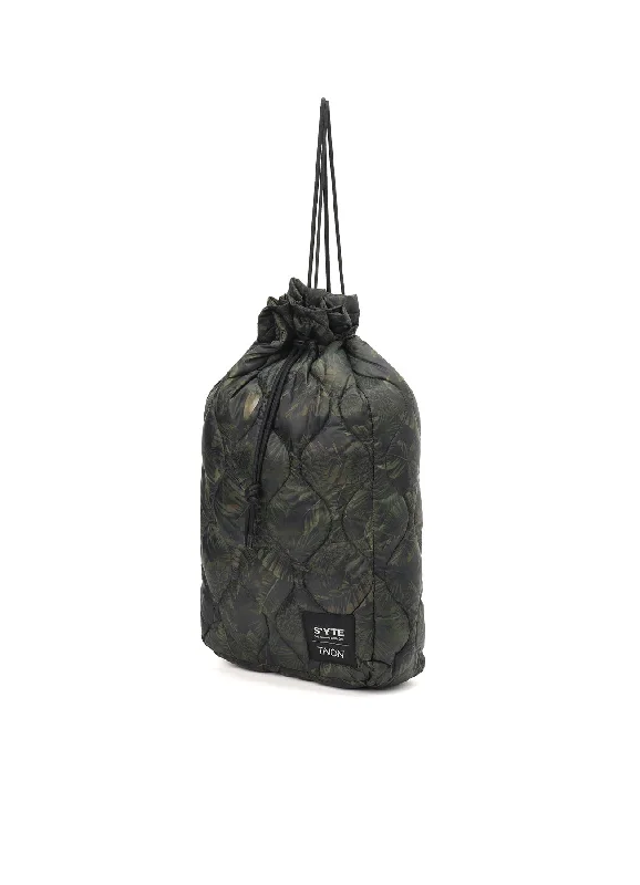 【S'YTE X TAION】DAHLIA CAMOUFLAGE QUILTED DOWN 2WAY MINI BONSACK