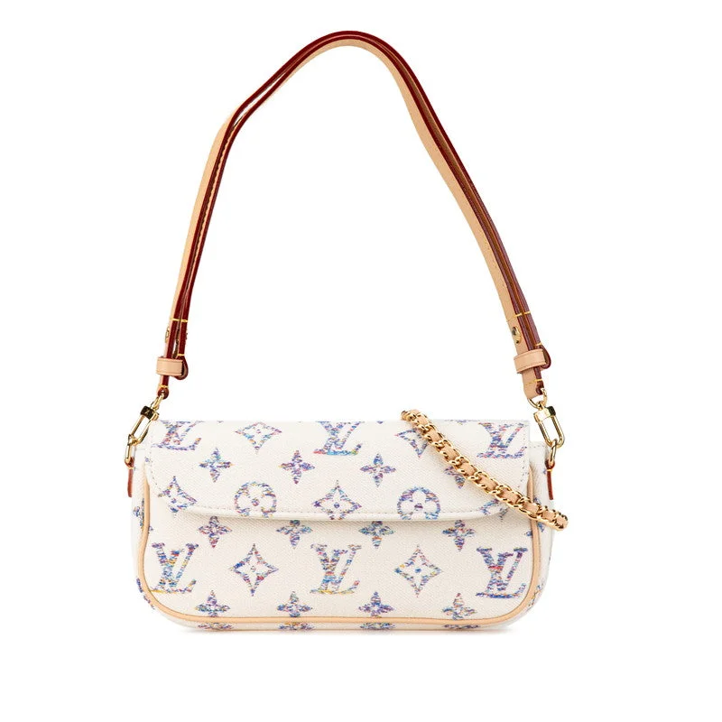 Shoulder bags with thick straps for durability -Louis Vuitton Monogram Jacquard Wallet on Chain Bag