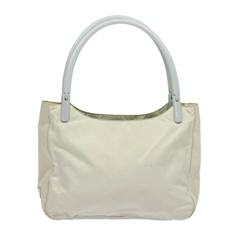 Large shoulder bags with spacious interior pockets -Prada Tessuto  Synthetic Shoulder Bag (Pre-Owned)