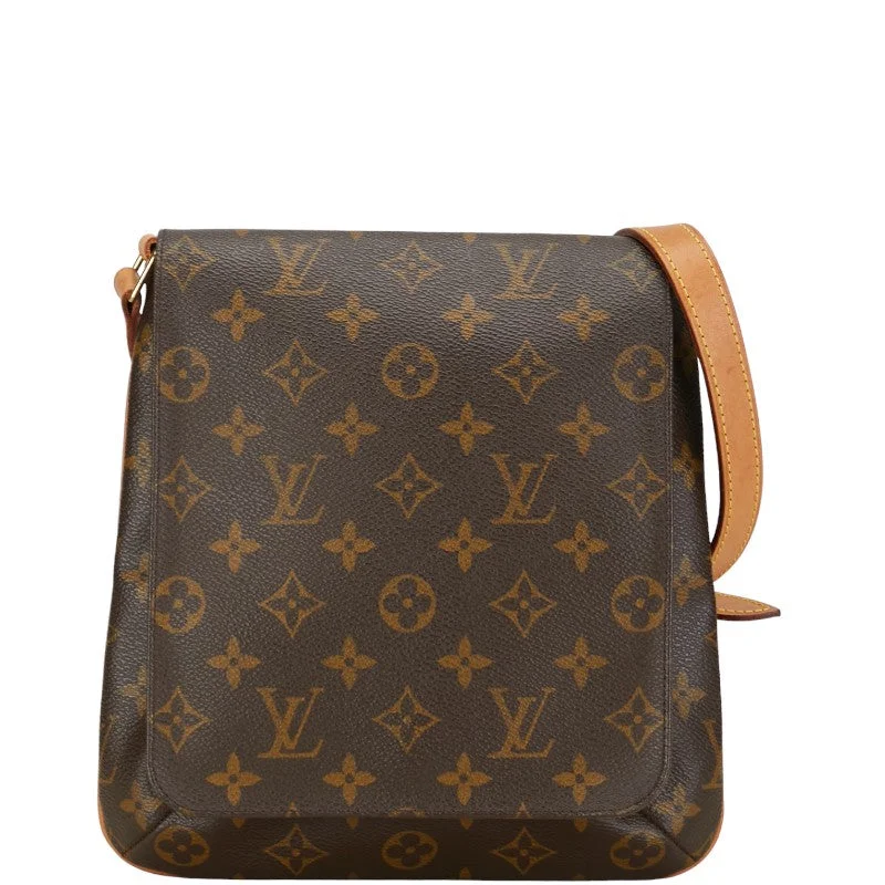 Shoulder bags with bold stripes for trendiness -Louis Vuitton Musette Salsa Short Shoulder Bag