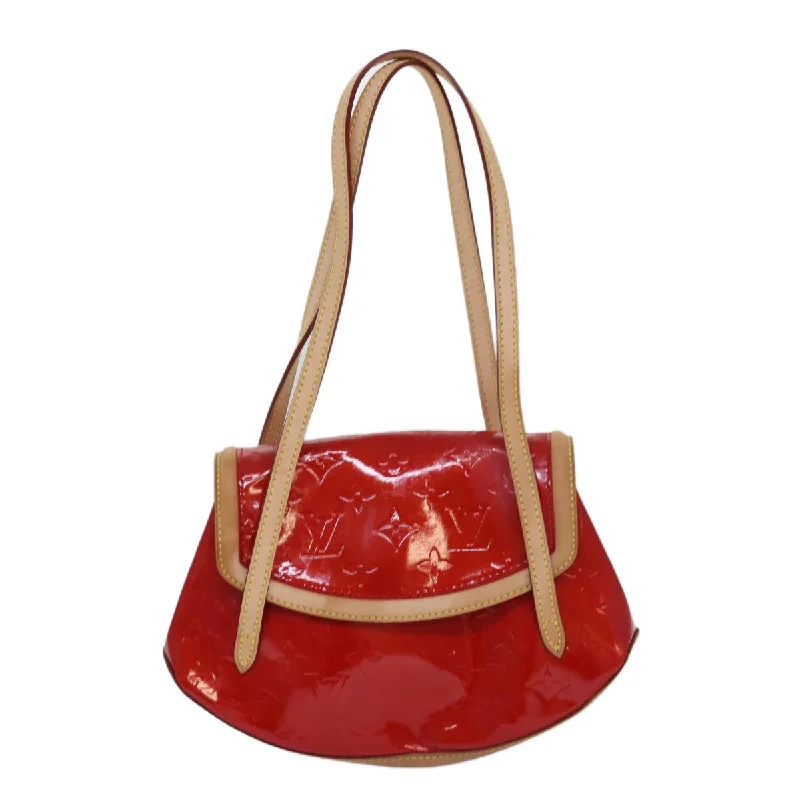 Shoulder bags with colorful straps for flair -Louis Vuitton Biscayne Bay  Patent Leather Shoulder Bag (Pre-Owned)