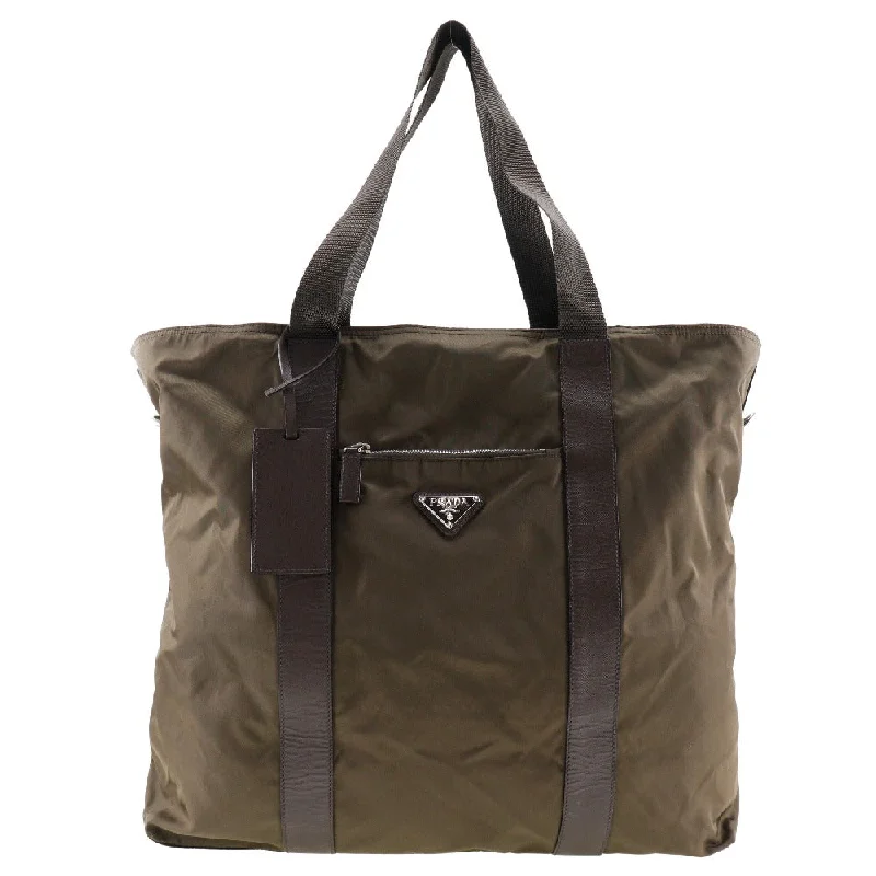 Shoulder bags with waterproof lining for protection -Prada Tessuto  Synthetic Shoulder Bag (Pre-Owned)