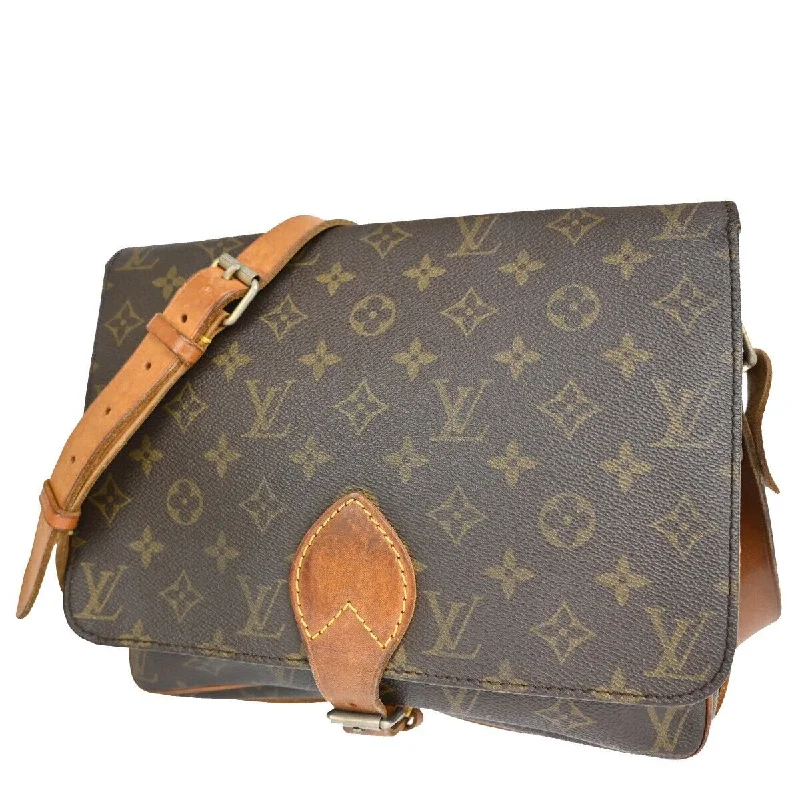 Shoulder bags with soft linings for protection -Louis Vuitton Cartouchiere  Canvas Shoulder Bag (Pre-Owned)