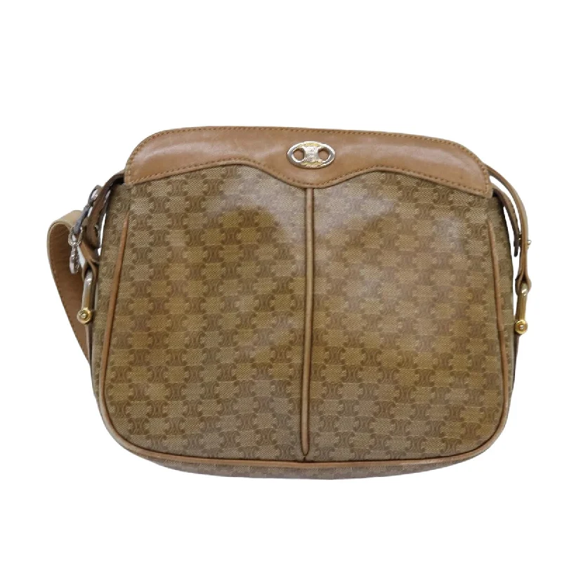 Shoulder bags with vintage clasps for nostalgia -Céline Macadam  Canvas Shoulder Bag (Pre-Owned)