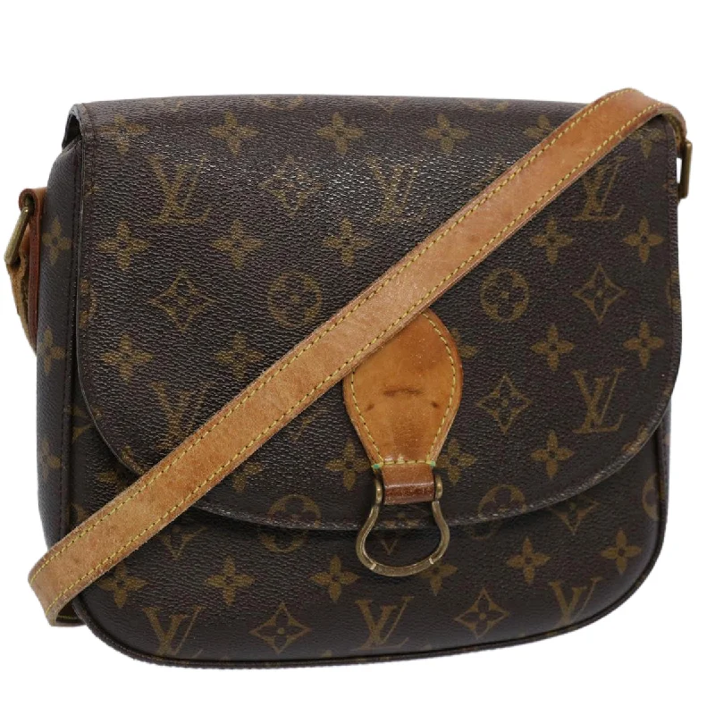 Shoulder bags with polka dots for fun -Louis Vuitton Saint Cloud  Canvas Shoulder Bag (Pre-Owned)