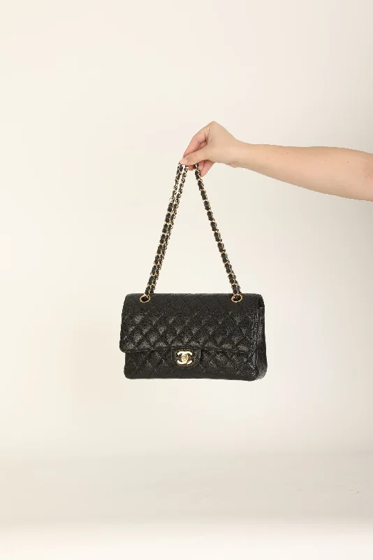 Chanel 2009 Caviar Medium Double Flap