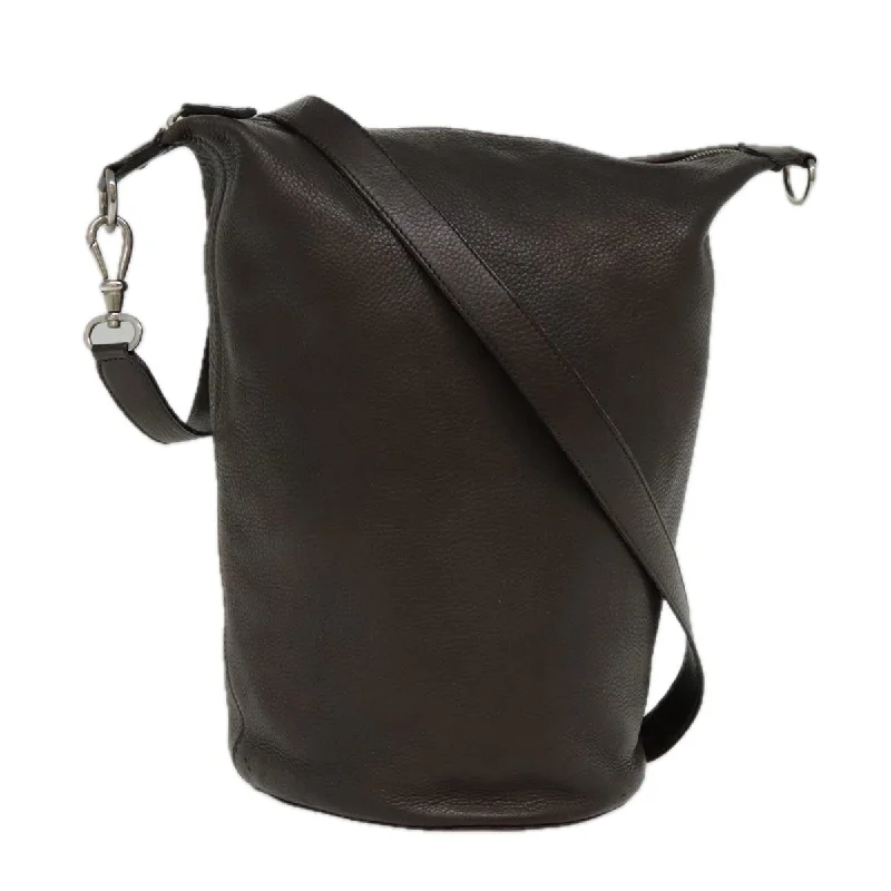 Shoulder bags with side pockets for organization -Céline  Leather Shoulder Bag (Pre-Owned)