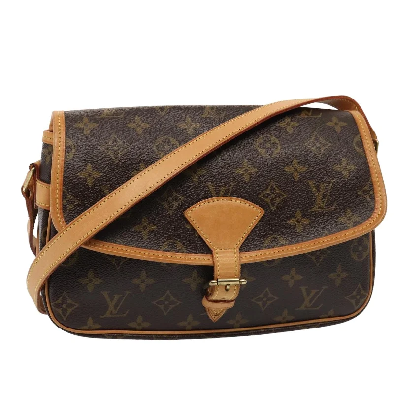 Shoulder bags with rugged canvas for outdoors -Louis Vuitton Sologne  Canvas Shoulder Bag (Pre-Owned)