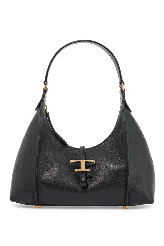 Shoulder bags with adjustable straps for comfort -Tod's T Timeless Shoulder Bag