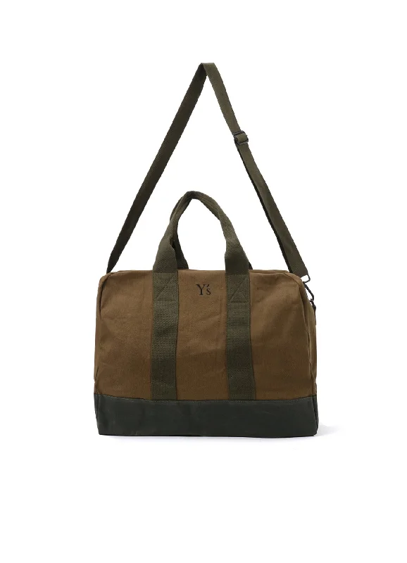 CANVAS COMBI BOSTON BAG