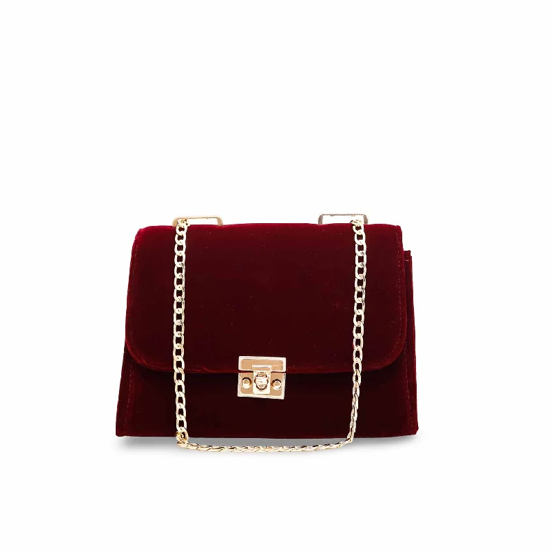 Maroon Shoulder Bag P54141