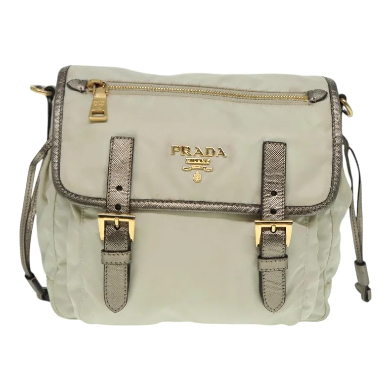 Shoulder bags with lightweight fabric for ease -Prada Tessuto  Synthetic Shoulder Bag (Pre-Owned)