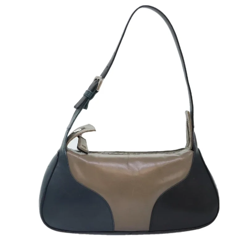 Small shoulder bags perfect for quick errands -Bally  Leather Shoulder Bag (Pre-Owned)