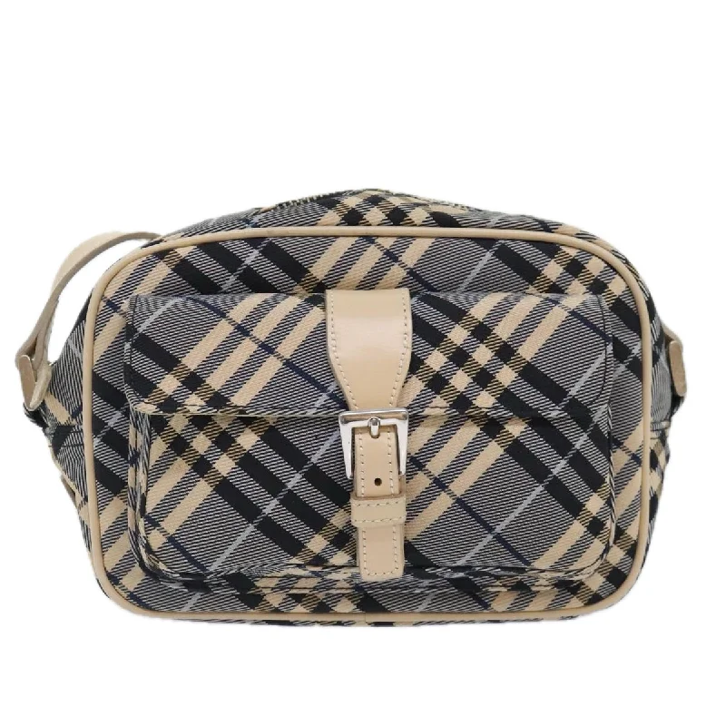 Shoulder bags with playful patterns for fun -Burberry Nova Check  Synthetic Shoulder Bag (Pre-Owned)