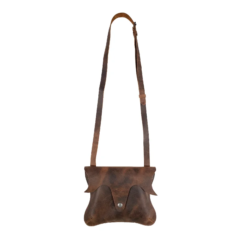 Leaf-Shaped Shoulder Bag