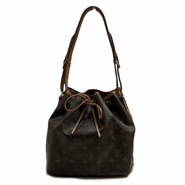 Shoulder bags with sleek silhouettes for fashion -Louis Vuitton Monogram Petit Noe Shoulder Bag