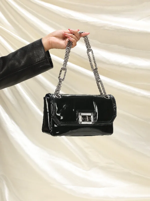 Chanel Patent Chain Bag