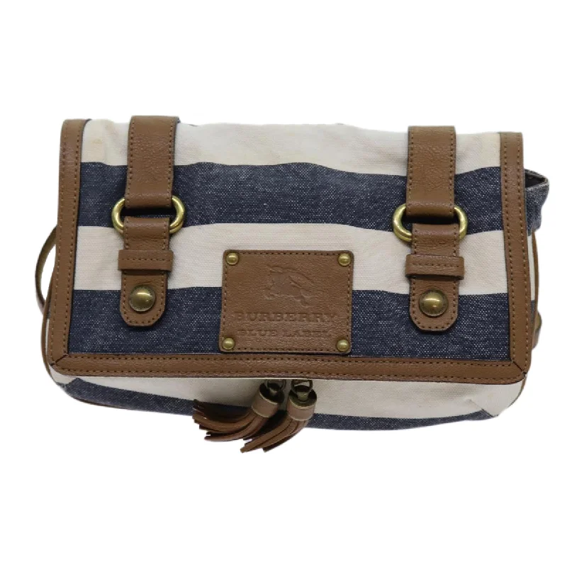 Shoulder bags with soft fabric for comfort -Burberry blue Label  Canvas Shoulder Bag (Pre-Owned)