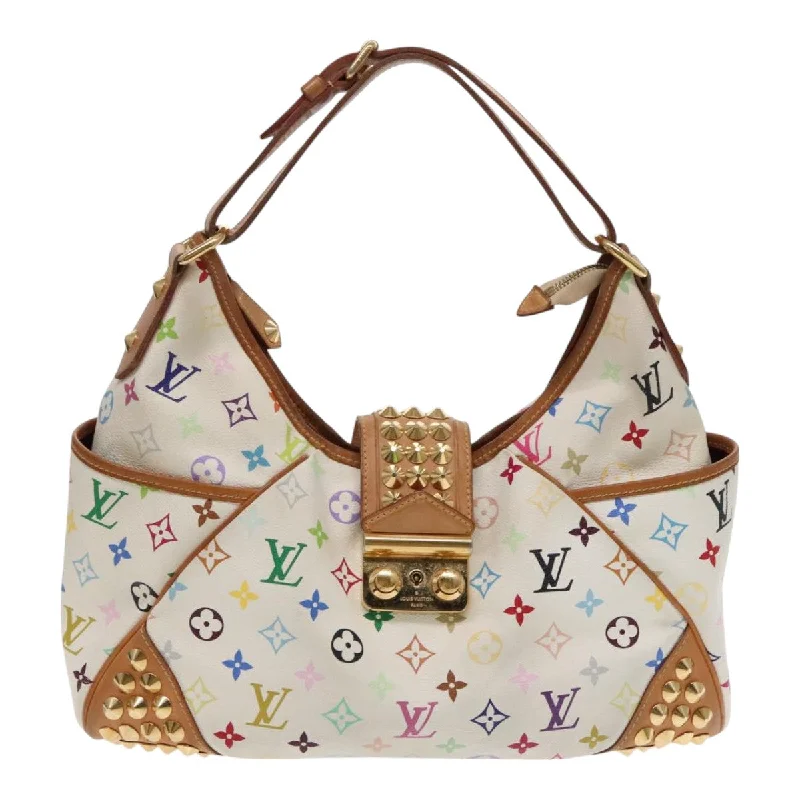 Shoulder bags with subtle embroidery for detail -Louis Vuitton Chrissie  Canvas Shoulder Bag (Pre-Owned)