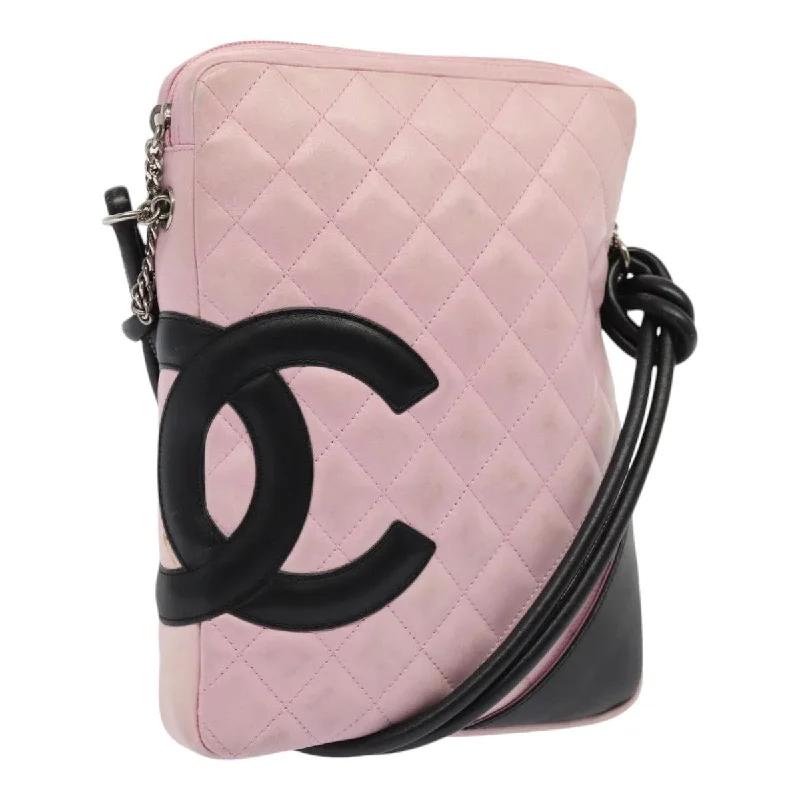 Shoulder bags with vintage clasps for nostalgia -Chanel Cambon  Leather Shoulder Bag (Pre-Owned)