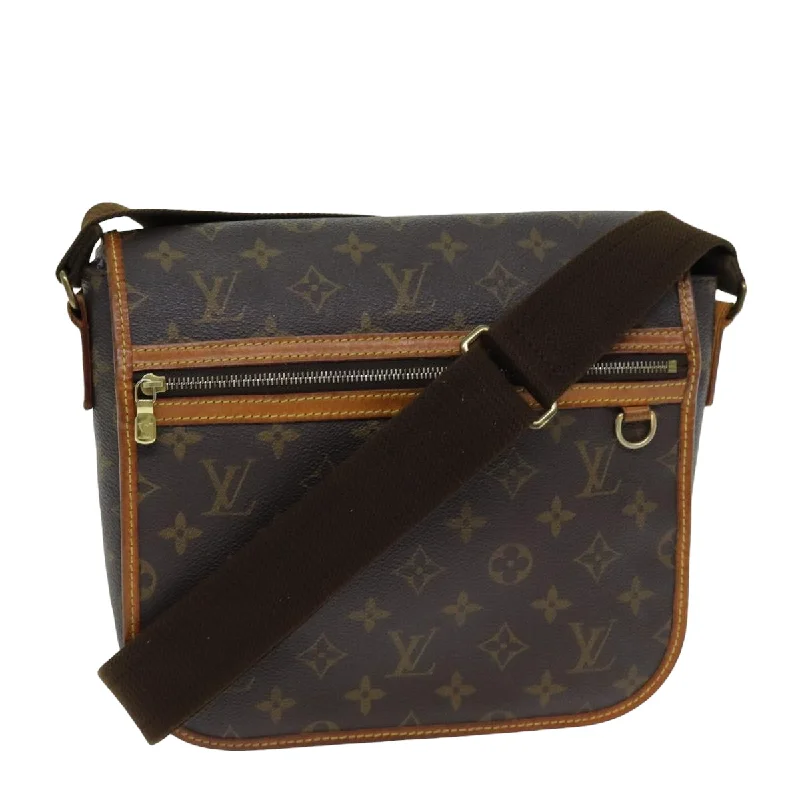 Shoulder bags with soft velvet for luxury -Louis Vuitton Bosphore  Canvas Shoulder Bag (Pre-Owned)