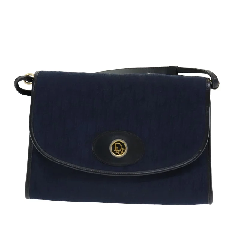 Shoulder bags with expandable sides for flexibility -Dior Trotter  Canvas Shoulder Bag (Pre-Owned)