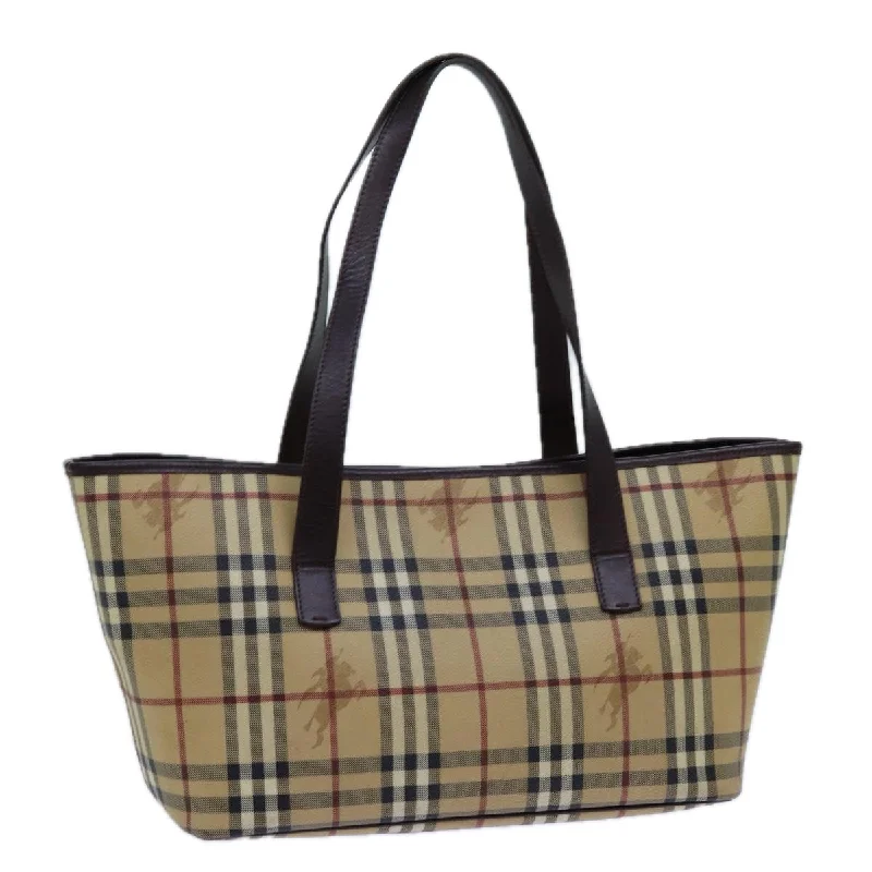 Shoulder bags with spacious interiors for storage -Burberry Nova Check  Canvas Shoulder Bag (Pre-Owned)