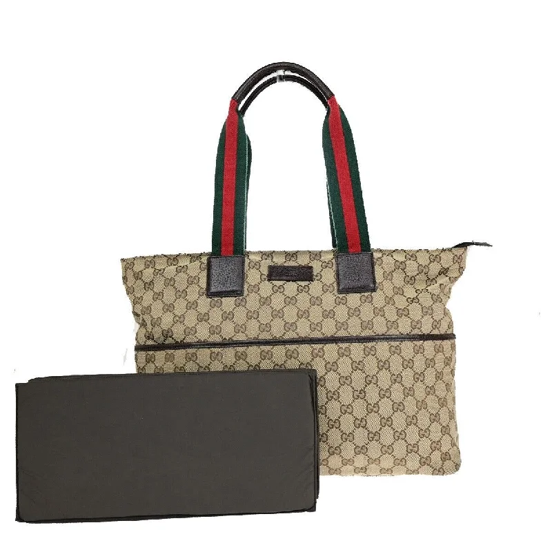 Shoulder bags with lightweight fabric for ease -Gucci Ophidia  Canvas Shoulder Bag (Pre-Owned)