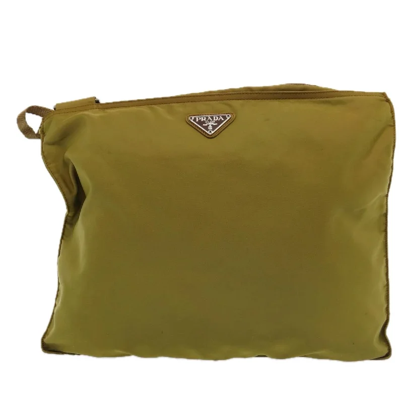 Shoulder bags with hidden pockets for security -Prada Tessuto  Synthetic Shoulder Bag (Pre-Owned)