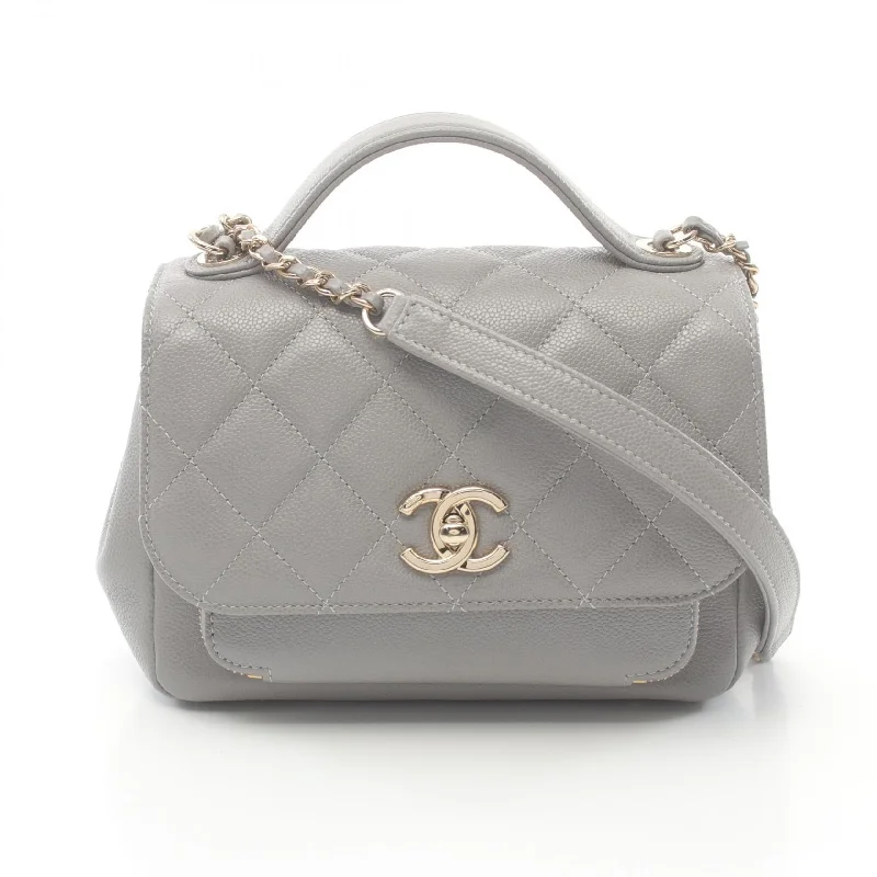 Shoulder bags with metallic finishes for shine -Chanel Mini Flap Bag Leather Shoulder Bag