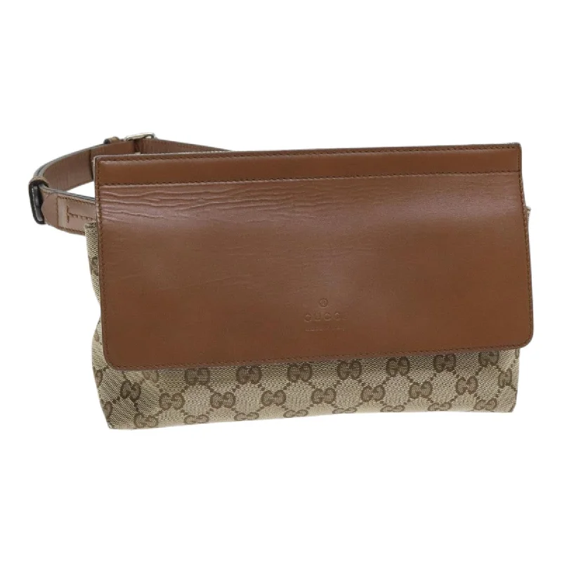 Shoulder bags with bold checks for trend -Gucci Ophidia  Canvas Shoulder Bag (Pre-Owned)