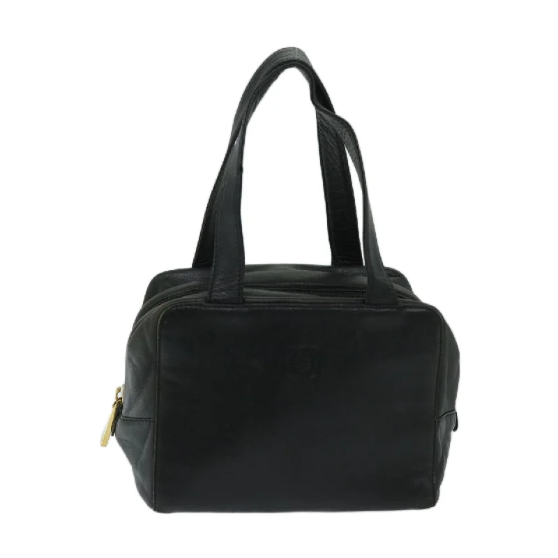 Shoulder bags with holiday themes for festivities -Loewe Anagram  Leather Shoulder Bag (Pre-Owned)